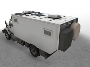 Motorhome Unicat TC52hv --160-- 3D Model