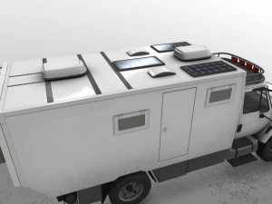 Motorhome Unicat TC52hv --160-- 3D Model