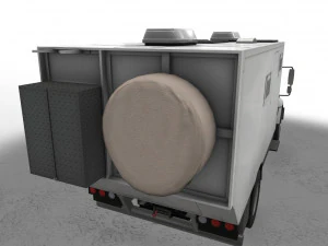 Motorhome Unicat TC52hv --160-- 3D Model