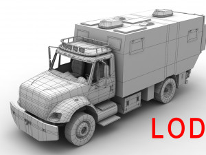motorhome unicat tc52hv 3D Model