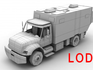 motorhome unicat tc52hv 3D Model