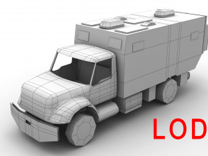 motorhome unicat tc52hv 3D Model