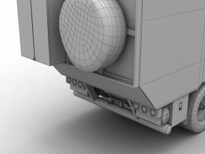 motorhome unicat tc52hv 3D Model
