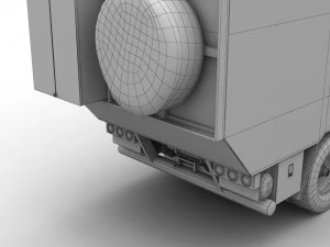 Motorhome Unicat TC52hv --160-- 3D Model