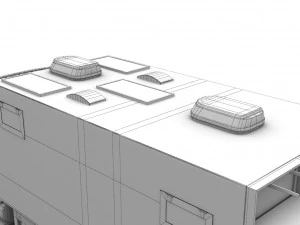 Motorhome Unicat TC52hv --160-- 3D Model