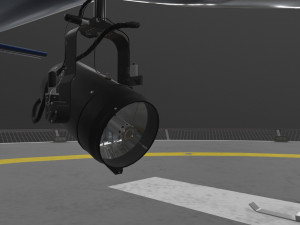 as-350 ontario police animated Modèle 3D