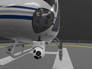 as-350 ontario police animated Modèle 3D