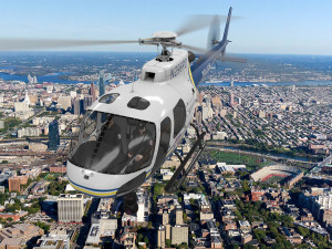 as-350 philadelphia police animated 3D 模型