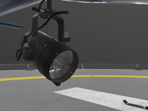 as-350 philadelphia police animated 3D 模型