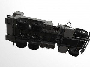 bucket truck Modelo 3D