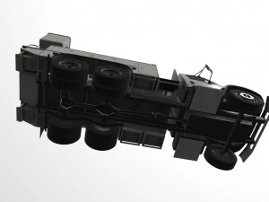 International Bucket Truck --143-- 3D Model