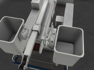bucket truck Modelo 3D