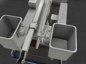 International Bucket Truck --143-- 3D Model