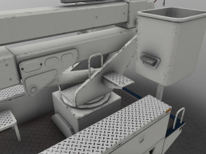 bucket truck Modelo 3D
