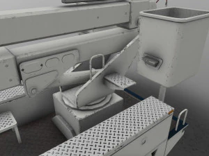 International Bucket Truck --143-- 3D Model
