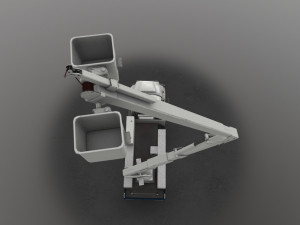 bucket truck Modelo 3D
