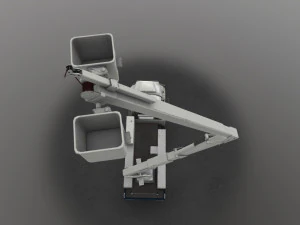 International Bucket Truck --143-- 3D Model