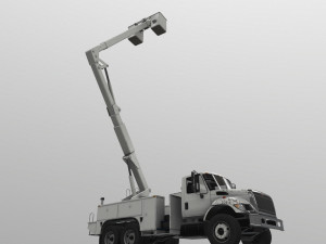 bucket truck Modelo 3D