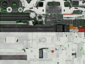 bucket truck Modelo 3D
