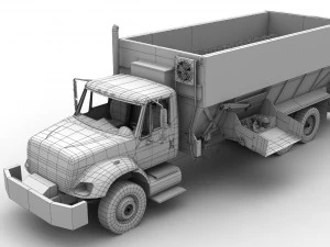 International Box Mixer --144-- 3D Model