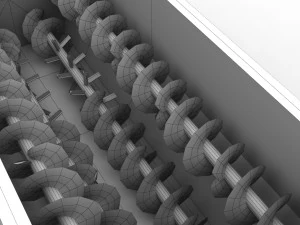 International Box Mixer --144-- 3D Model