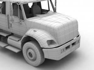 monster truck cxt 4x4 3D Model