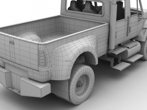 monster truck cxt 4x4 3D Model