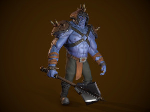 wuragas warrior 3D 모델