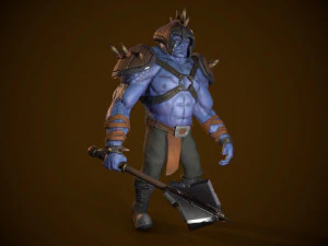 Wuragas Warrior --117-- 3D Model