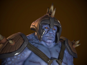 wuragas warrior 3D 모델