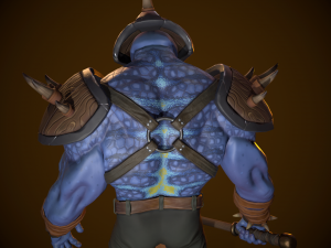 wuragas warrior 3D 모델