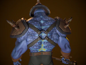 Wuragas Warrior --117-- 3D Model