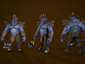 Wuragas Warrior --117-- 3D Model