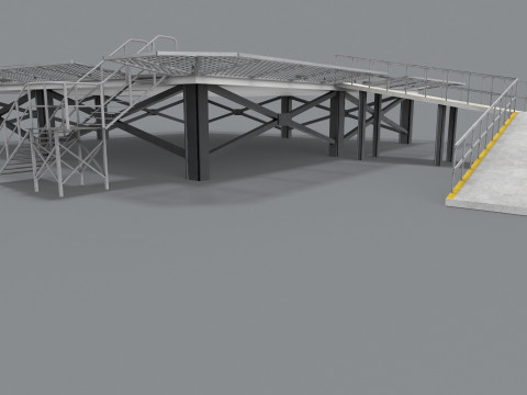 Helikopterplatformziekenhuis --319-- 3D Model