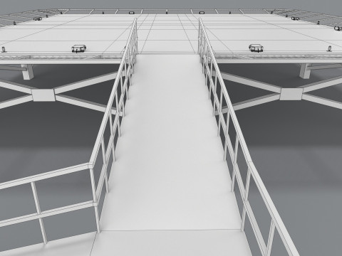 Helikopterplatformziekenhuis --319-- 3D Model