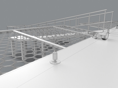 Helikopterplatformziekenhuis --319-- 3D Model