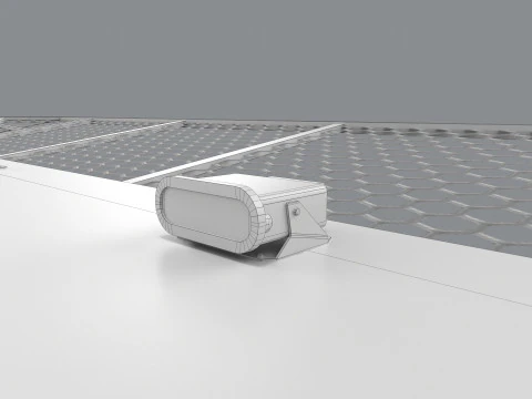 Ospedale dell'eliporto --319-- Modello 3D