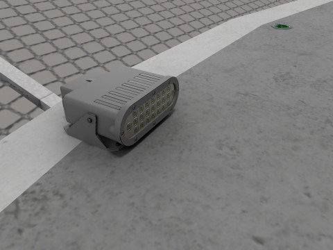 Hôpital héliport --320-- Modèle 3D