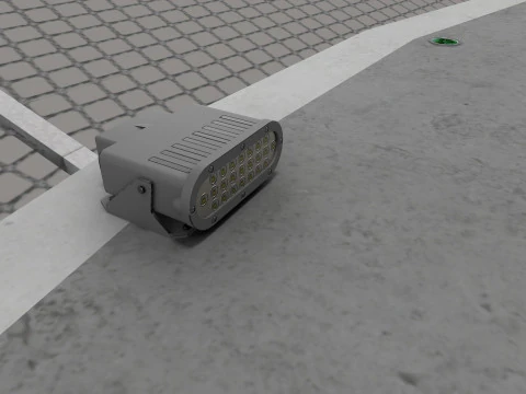 Helipad Hospital --320-- 3D Model