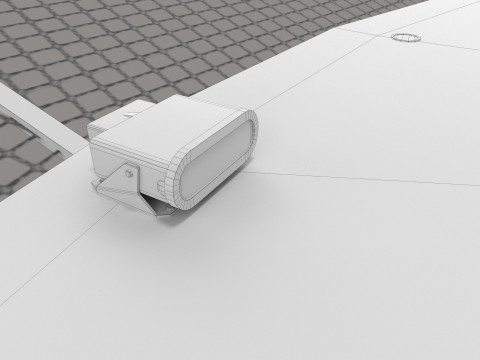 Hôpital héliport --320-- Modèle 3D