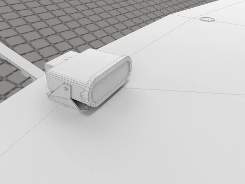 Helipad Hospital --320-- 3D Model