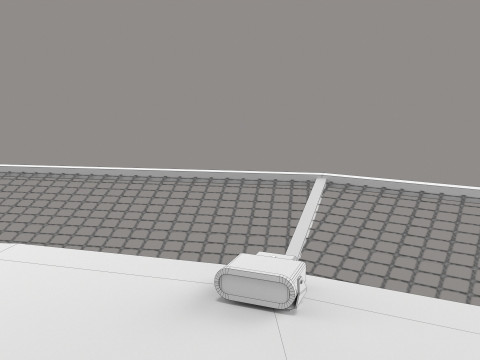 Hôpital héliport --320-- Modèle 3D