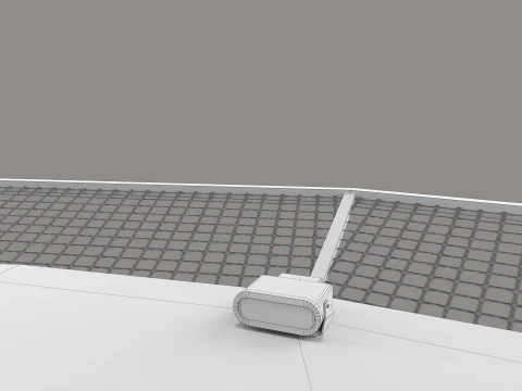 Helipad Hospital --320-- 3D Model