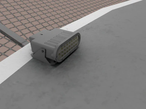 Helipad Round --321-- 3D Model
