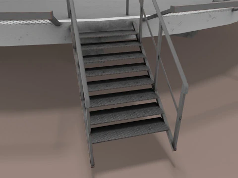 Helipad Round --321-- 3D Model