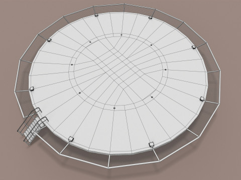 Giro sull'eliporto --321-- Modello 3D