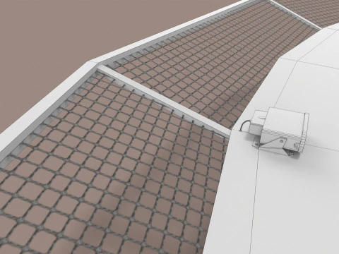 Helipad Round --321-- 3D Model