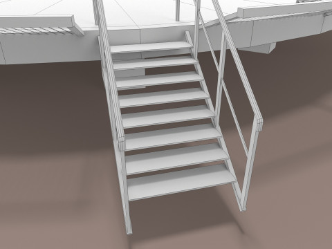 Giro sull'eliporto --321-- Modello 3D