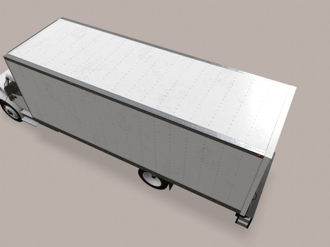 Van Truk Kotak --324-- Model 3D