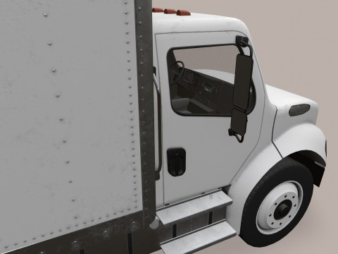 Van Truk Kotak --324-- Model 3D